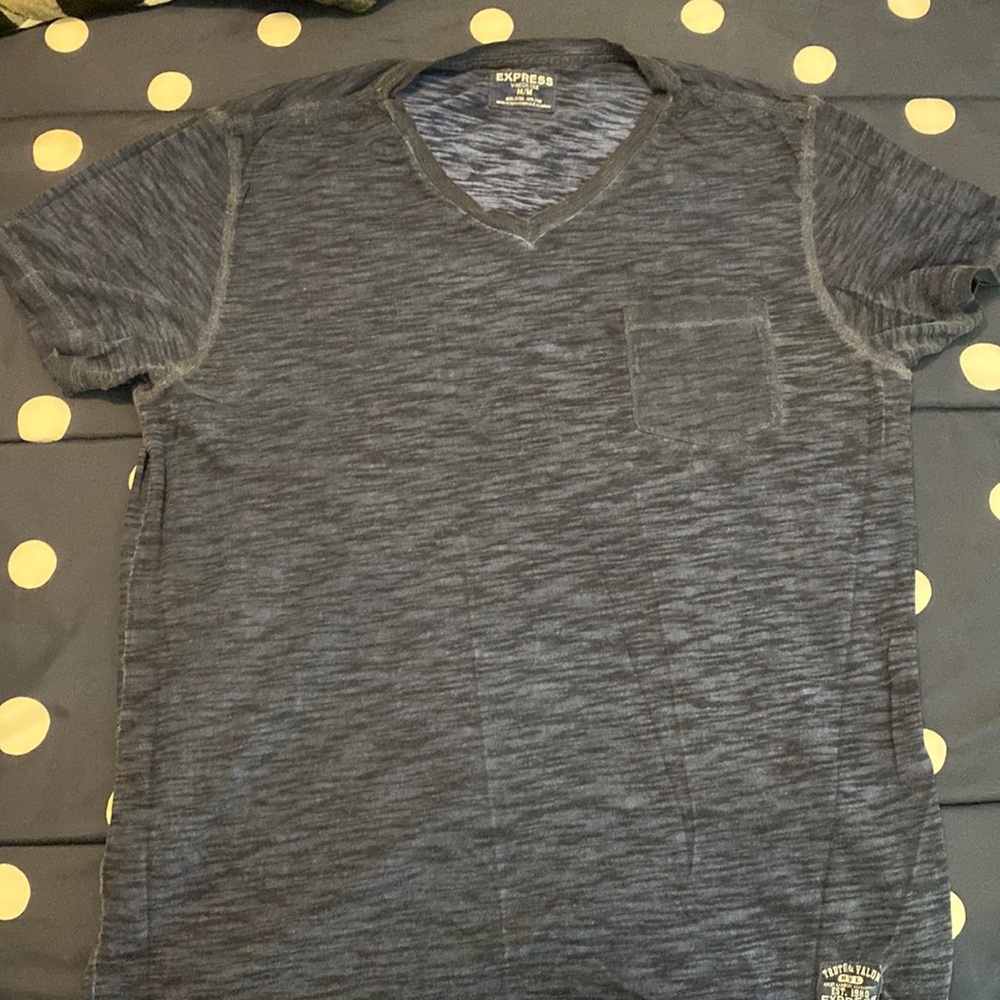 Mens Express V Neck T Shirt